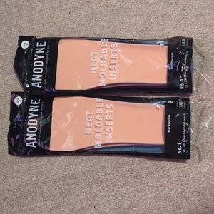 2 pair Andoyne Heat Moldable Inserts Mens 14 For Foot Pain Relief/Diabetes